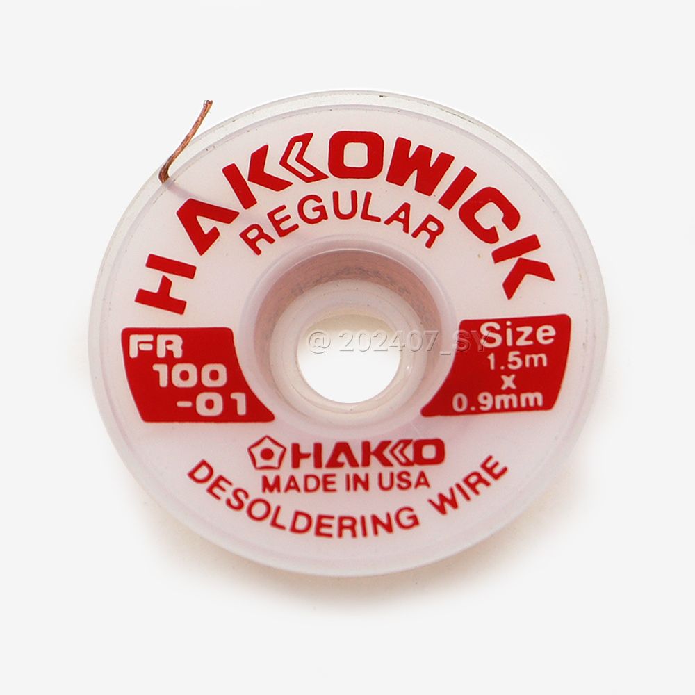 HAKKO Solder Wick Desoldering Wire FR100-01, 1.5*0.9mm